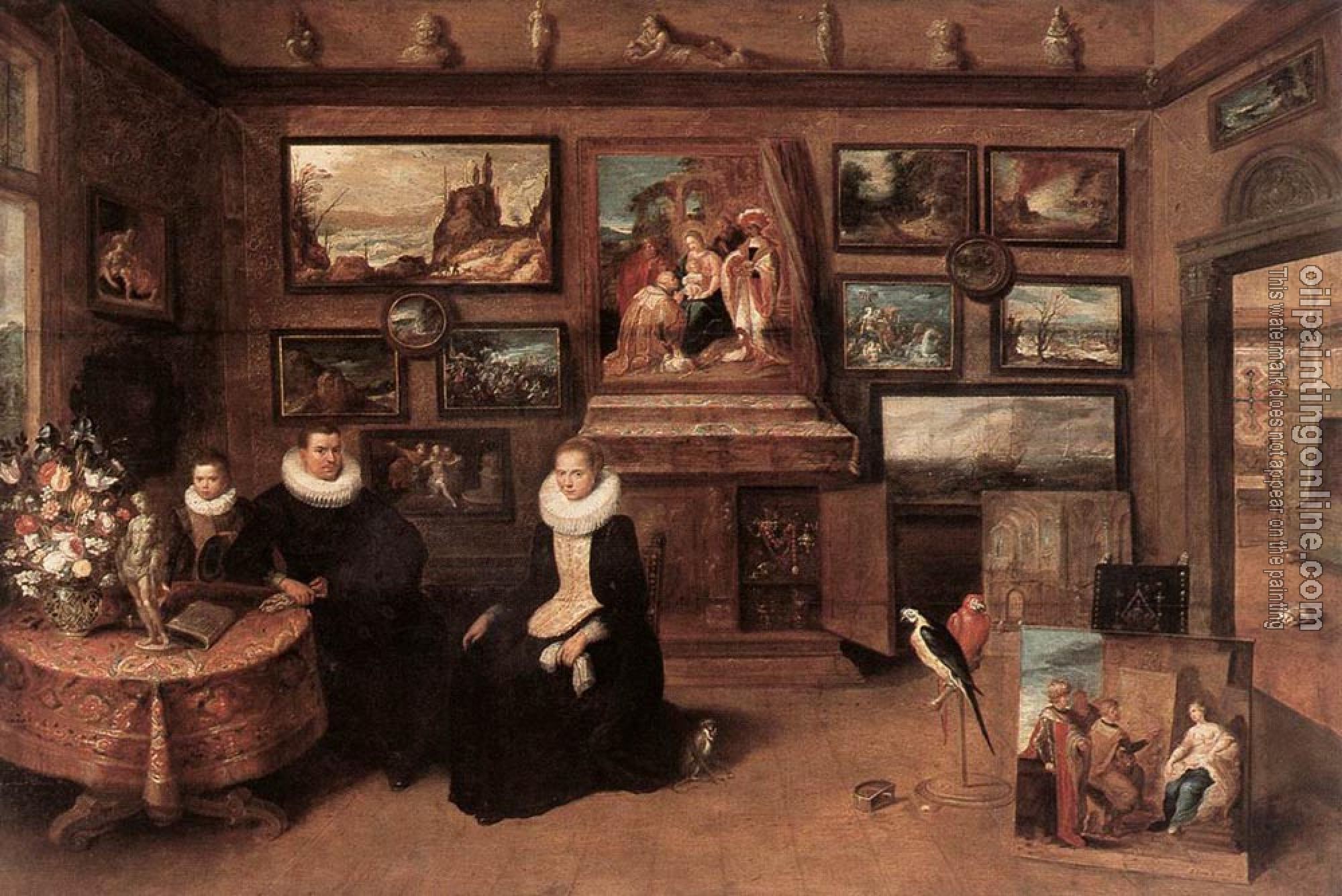 Frans the Younger Francken - Sebastiaan Leerse In His Gallery